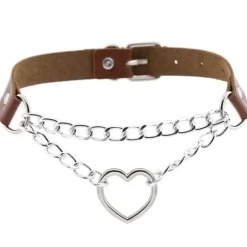 Chained Valentine Choker (15 Colors)