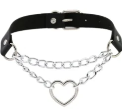 Chained Valentine Choker (15 Colors)