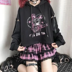 Chainsaw Bunny Hoodie