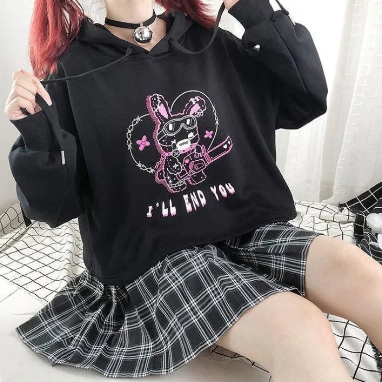 Chainsaw Bunny Hoodie
