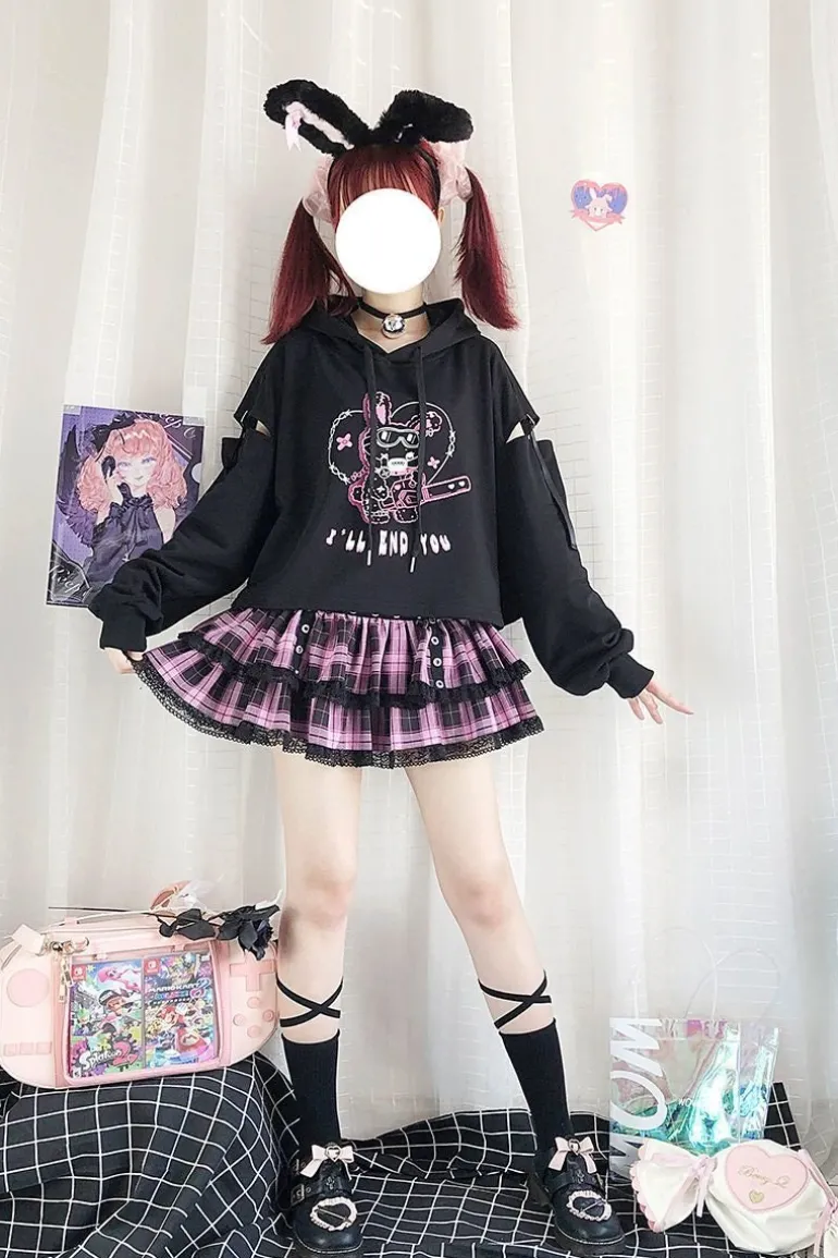 Chainsaw Bunny Hoodie