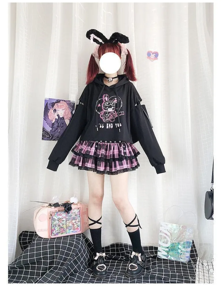 Chainsaw Bunny Hoodie