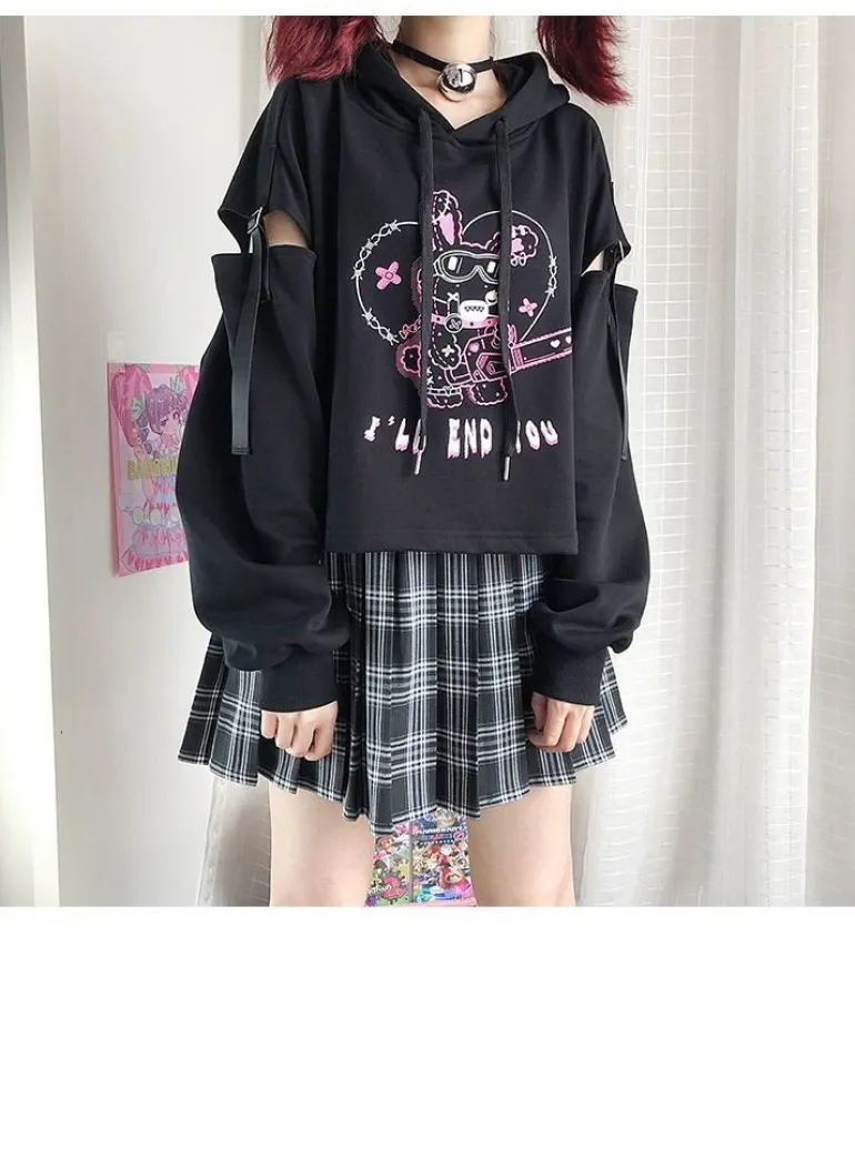 Chainsaw Bunny Hoodie