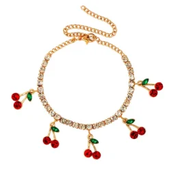 Charming Cherry Bracelet