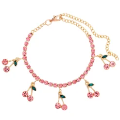 Charming Cherry Bracelet