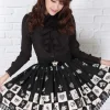 Checkered Chess Skirt