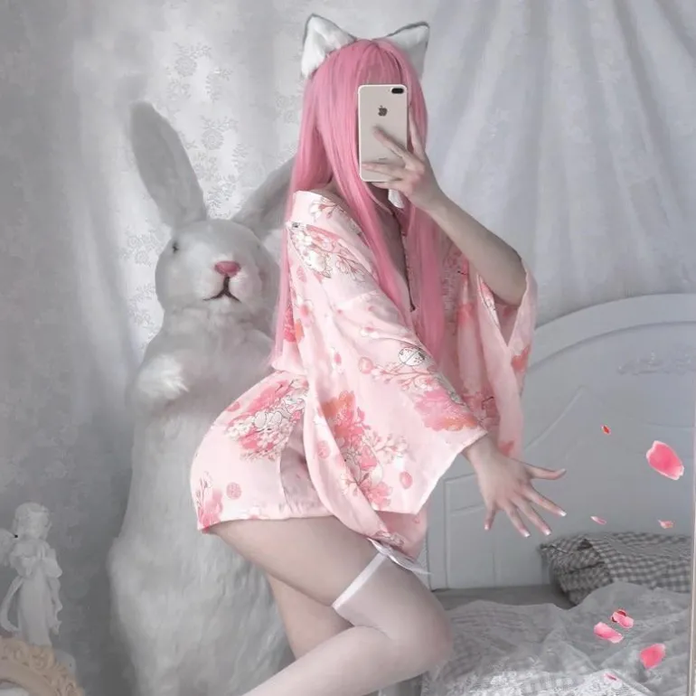 Cherry Blossom Kimono