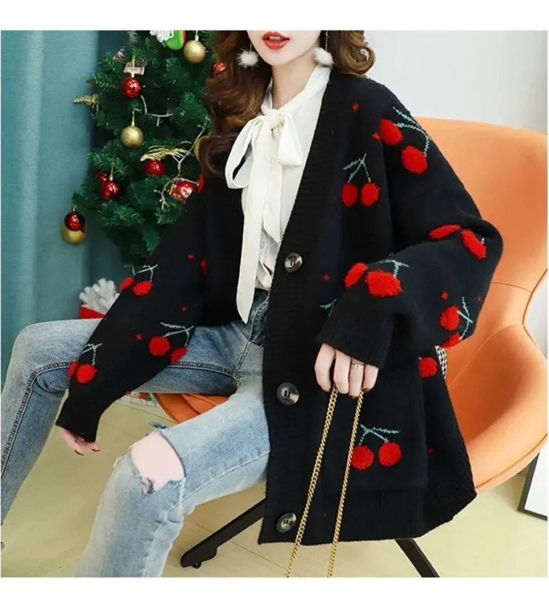 Cherry Cardigan