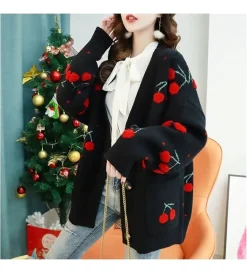 Cherry Cardigan