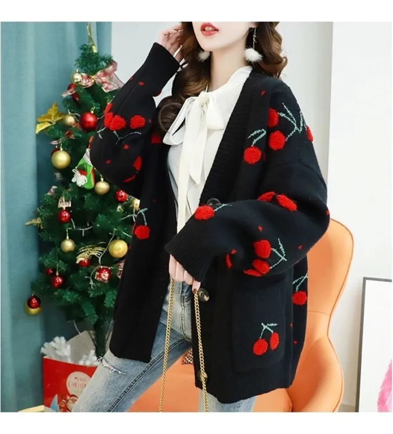 Cherry Cardigan