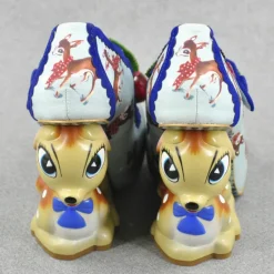 Cherry Deer Pumps