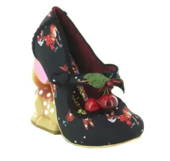 Cherry Deer Pumps