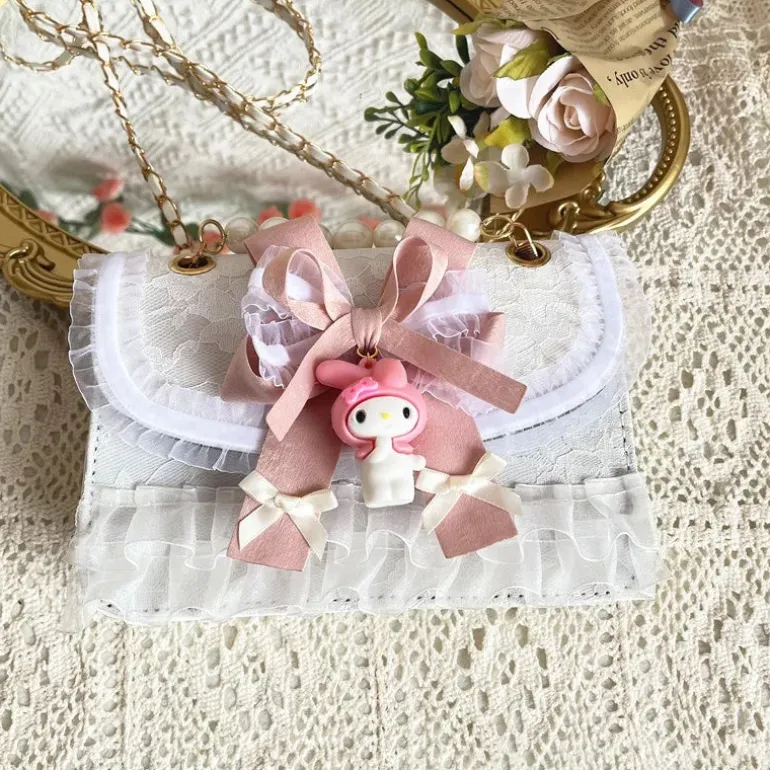 Chiffon & Lace Kawaii Purse