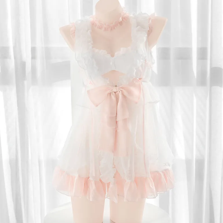 Chiffon Babydoll Dress