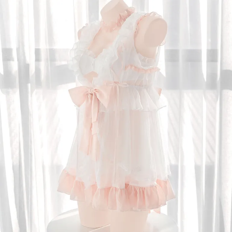 Chiffon Babydoll Dress