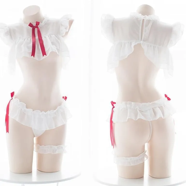Chiffon Student Lingerie Set
