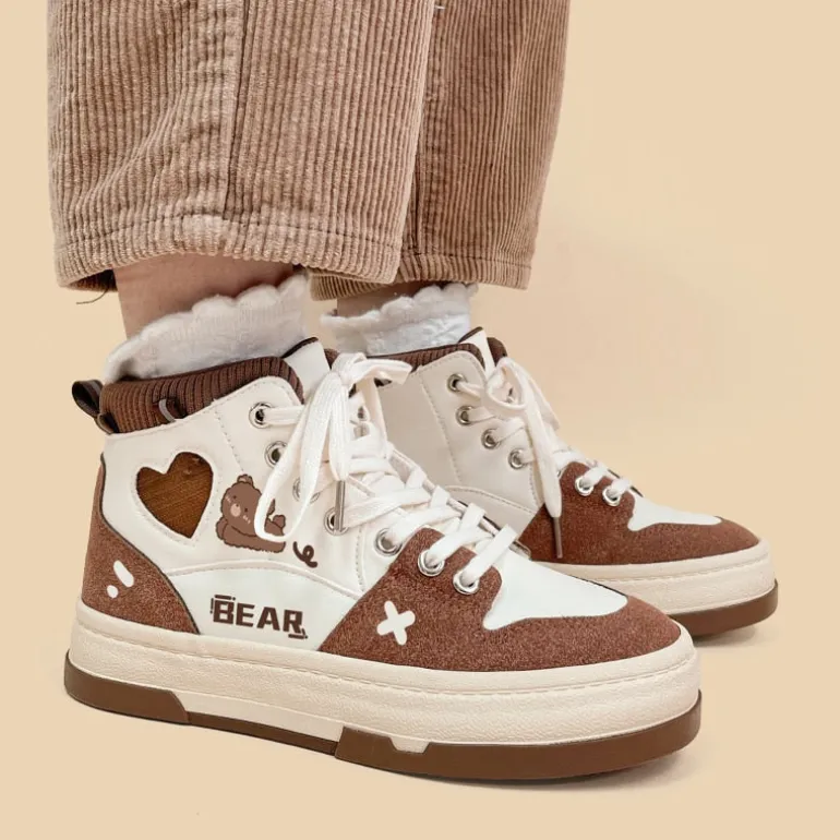 Chocolate Bear Sneakers