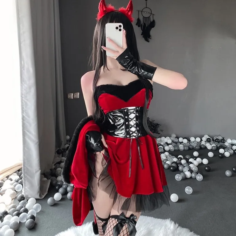 Christmas Red Riding Hood Outfit