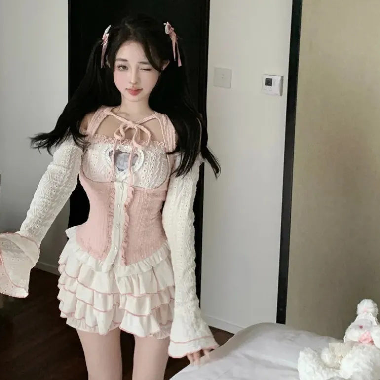 Cinched & Pretty Babydoll Outfit