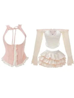 Cinched & Pretty Babydoll Outfit