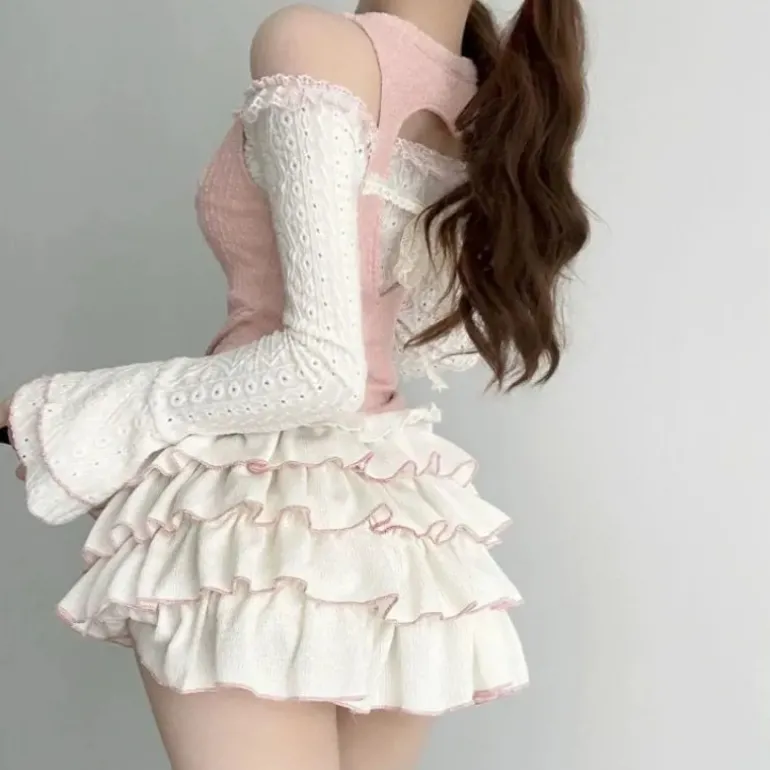 Cinched & Pretty Babydoll Outfit