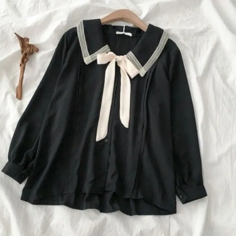 Classic Academia Collared Blouse