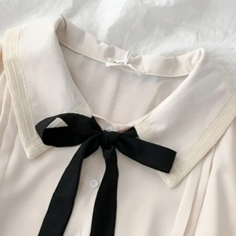 Classic Academia Collared Blouse