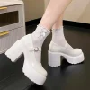 Classic Mary Jane Platform Shoes