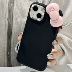 Classic Pink Bow iPhone Case