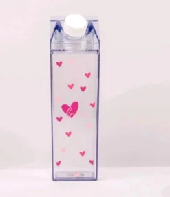 Clear Milk Carton Bottle