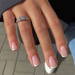 Clear Neutral Tone Press On Nails