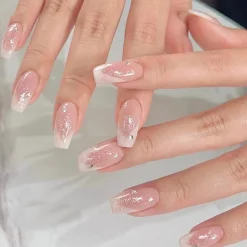 Clear Neutral Tone Press On Nails
