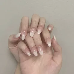 Clear Neutral Tone Press On Nails