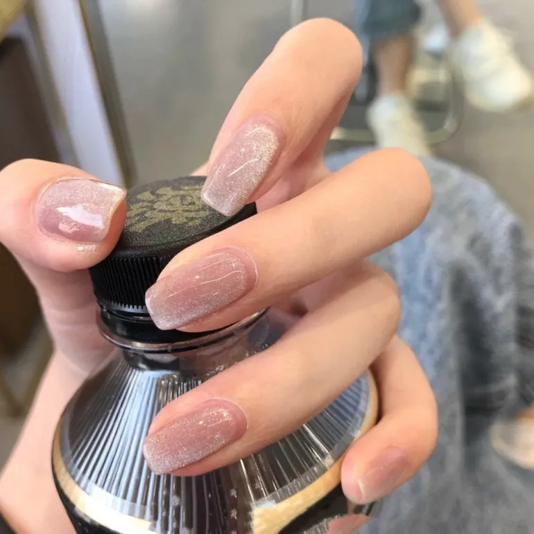 Clear Neutral Tone Press On Nails