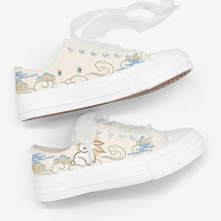 Cloudy Bunny Low Top Sneakers