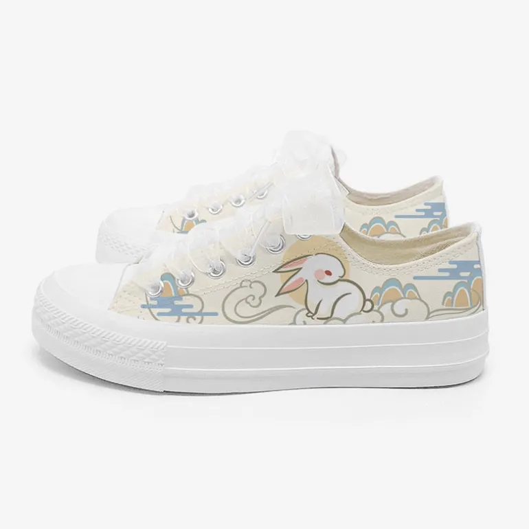 Cloudy Bunny Low Top Sneakers