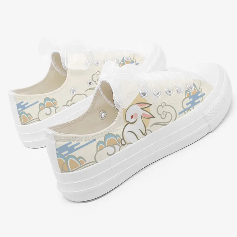 Cloudy Bunny Low Top Sneakers