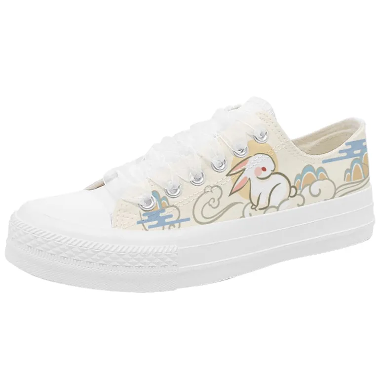 Cloudy Bunny Low Top Sneakers