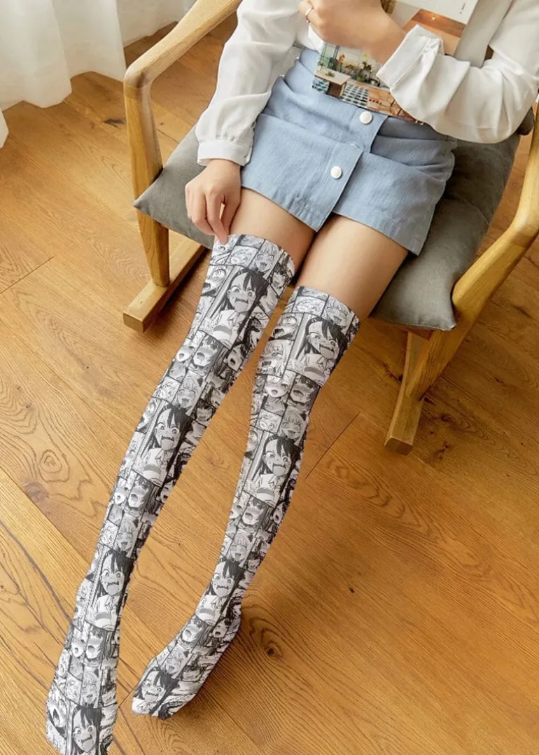 Comic Strip Manga Stockings