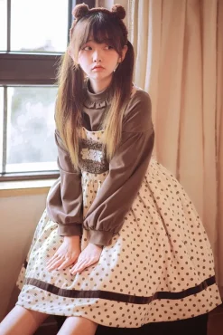 Corduroy Teddy Overall Dress