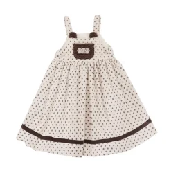 Corduroy Teddy Overall Dress