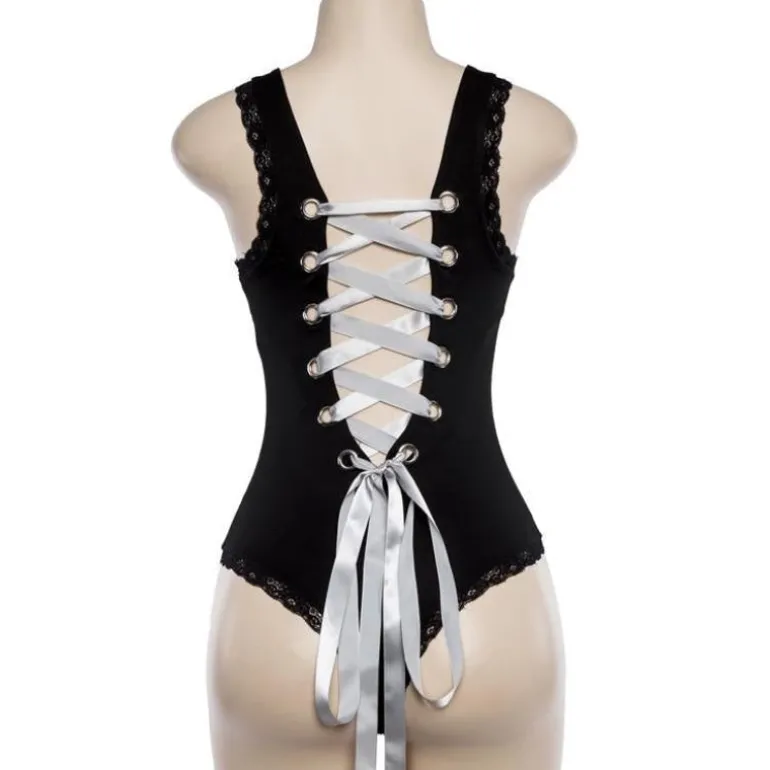 Corset Back Bodysuit