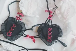 Corset Heart Lingerie Set