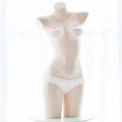 Corset Heart Lingerie Set