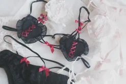 Corset Heart Lingerie Set
