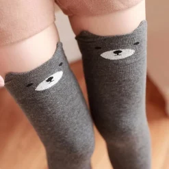 Cotton Animal Thigh Highs