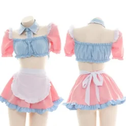 Cotton Candy Maid Cosplay Set