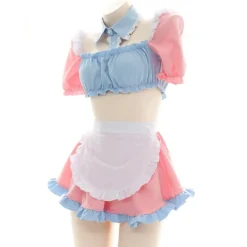 Cotton Candy Maid Cosplay Set