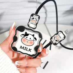 Cow Cable Protector For iPhone