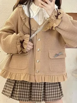 Cozy & Cute Academia Outfit Set